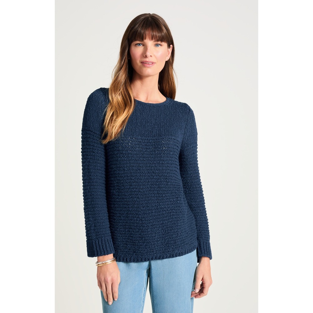 J. Jill Slub-Textured Sweater in Chattanooga TN Sweater XL Blue Ridge New W Tags
